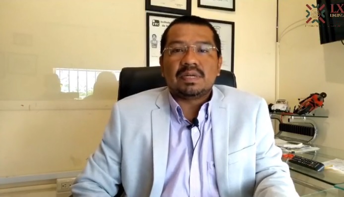 FOTO Diego Guadalupe Sánchez Porras, presidente del Colegio de Valuadores del Estado de Oaxaca.