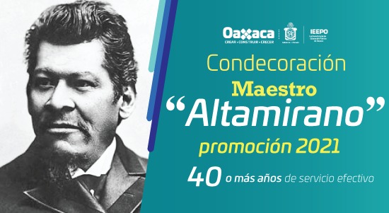 Medalla Maestro Altamirano