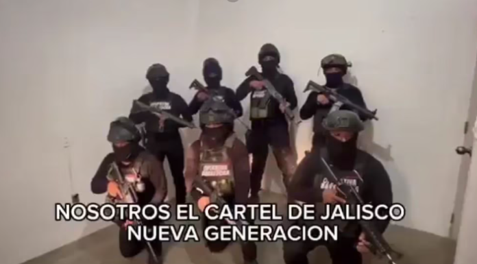 Policía Cibernética de Puebla analiza video del CJNG