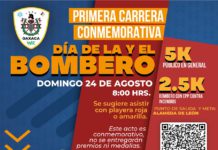 Convocan a participar en Primera Carrera del Día de la y el Bombero