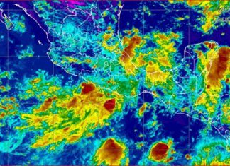 Monitorean formación de depresión tropical en costas de Oaxaca y Guerrero