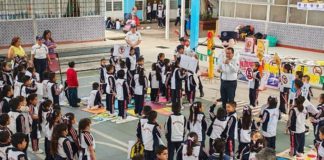 Continúa Policía Vial pláticas de educación y seguridad en escuelas de nivel básico