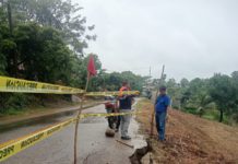 Exhorta CEPCyGR extremar precauciones por hundimiento en carretera federal 182, tramo Tuxtepec–Jalapa de Díaz