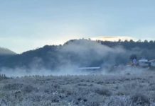 Bajas temperaturas pegan a la Mixteca; reportan hasta – 1°C; 86 municipios están en alto riesgo