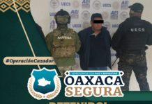 En operativo coordinado, Gabinete de Seguridad detiene a presunto responsable de homicidio calificado