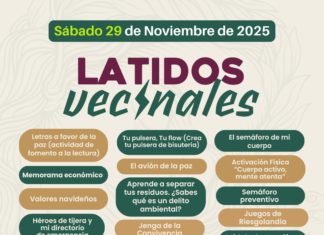 Oaxaca de Juárez invita a una nueva jornada de actividades de Latidos Vecinales