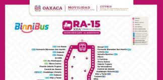 Conecta BinniBus a Colonia Monte Albán con Ciudad Administrativa en ruta