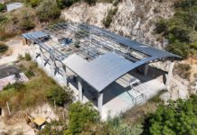 Construye SIC techado en la cancha de la agencia municipal Guadalupe Victoria