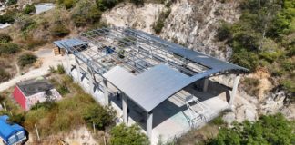 Construye SIC techado en la cancha de la agencia municipal Guadalupe Victoria