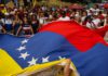 Marchan en Venezuela en apoyo a Maduro, entre tensiones con Estados Unidos