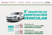 Convocan a realizar verificación vehicular de unidades con terminación de placa en número par