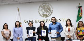 Presidenta de la Jucopo y representantes legislativas reciben Informe de la FEDE