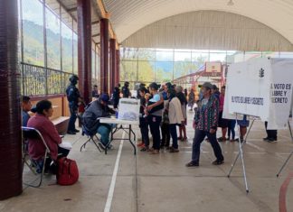 Elige Santigo Amoltepec a sus autoridades municipales y avanzan las asambleas electivas