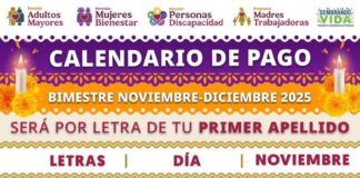 Inicia pago de Pensiones y Programas para el Bienestar