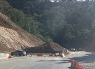 Advierten presencia de material suelto y deslaves en la Barranca Larga–Ventanilla