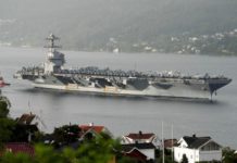 El portaaviones más grande de EU ya llegó a Latinoamérica, revelan funcionarios de Trump