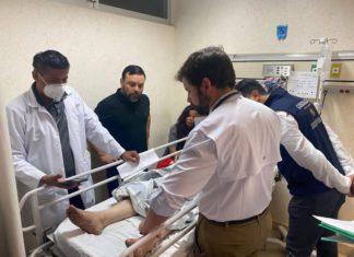 Brinda Gobierno de Oaxaca acompañamiento a víctimas del descarrilamiento