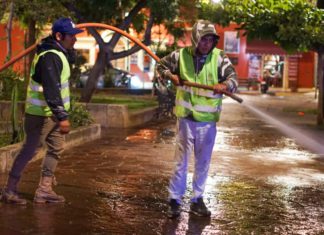 Primer año de gobierno, Oaxaca de Juárez registra avances en limpieza y embellecimiento urbano