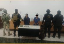 Aseguran autoridades a personas, armas y drogas en la Sierra de Flores Magón