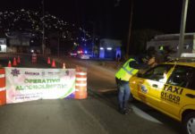 Instalan puntos de alcoholimetría por época decembrina en Oaxaca