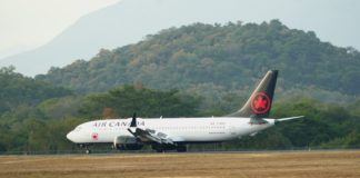 Llega a Huatulco el nuevo vuelo invernal desde Vancouver