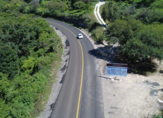Avance del 78% en modernización carretera de la Mixteca: SICT