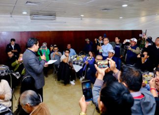 Refrenda Ray Chagoya compromiso de trabajo con medios de comunicación