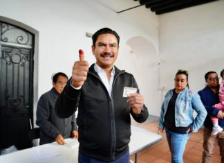 Llama Ray Chagoya a participar y refrenda jornada en calma en Oaxaca de Juárez