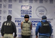 Aprehende FGEO al “Cuchito”, por homicidio ocurrido en la colonia Siete Regiones