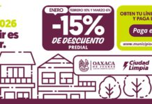 Inicia en Oaxaca de Juárez el pago del impuesto predial con descuentos durante enero