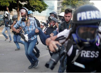 Detienen a 14 periodistas en Venezuela; SIP pide respetar libertad de prensa