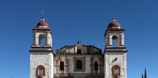 Entrega INAH restauración del Templo de San Miguel Tixá, en Oaxaca