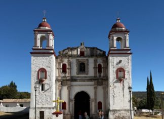 Entrega INAH restauración del Templo de San Miguel Tixá, en Oaxaca