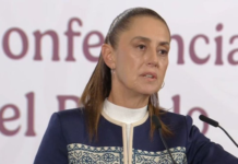 Reconoce Presidenta que Trump no le advirtió de la alerta para el espacio aéreo mexicano