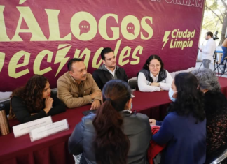 Fortalecen Diálogos Vecinales la atención directa en la colonia Manuel Sabino Crespo