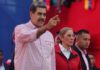 Nicolás Maduro y su esposa Cilia, tienen múltiples heridas