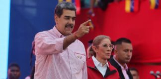 Nicolás Maduro y su esposa Cilia, tienen múltiples heridas