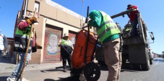 Refuerza Municipio de Oaxaca acciones de bacheo en vialidades estratégicas