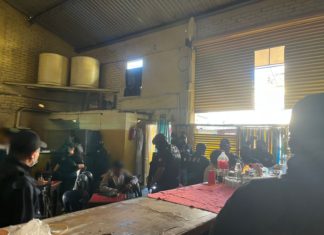 Catean bar utilizado como punto de venta de drogas en la Central de Abasto