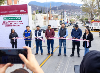 Calzada Valerio Trujano luce renovada en beneficio de vecinas y vecinos