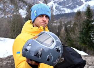 Atleta ucraniano es descalificado de los JO de Invierno por usar casco