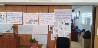 Cumple Marx Arriaga 72 horas atrincherado en oficina de la SEP tras su despido