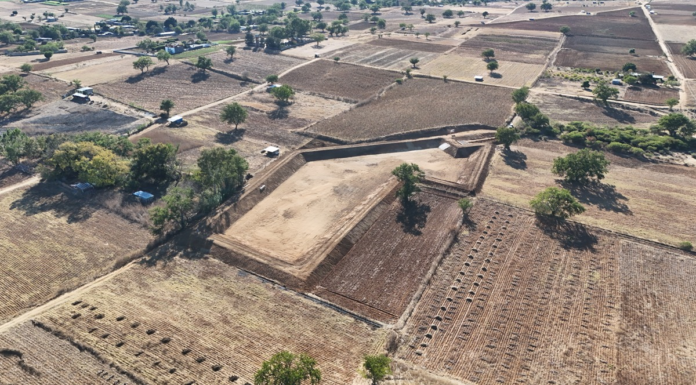 Construyen olla de captación de agua pluvial en Zaachila