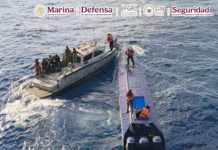 México intercepta semisumergible con más de cuatro toneladas de cocaína