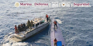 México intercepta semisumergible con más de cuatro toneladas de cocaína