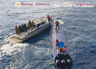 México intercepta semisumergible con más de cuatro toneladas de cocaína