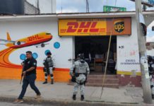 Realiza FGEO operativo en paqueterías para detectar envío de drogas, armas y cartuchos