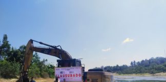 Frena Profepa saqueo de materiales pétreos en el Río Tonameca