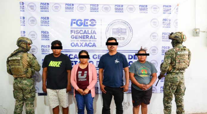 Detenidos por homicidio, edil, síndica y dos policías de Ipalapa, Putla