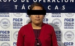 Detiene FGEO a mujer por presunto feminicidio de maestra mixe